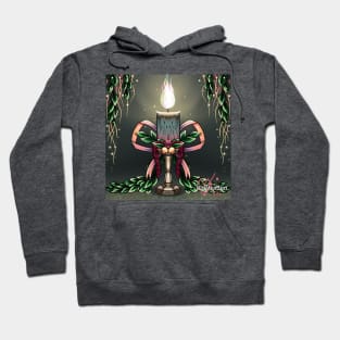 Christmas decorations candle Hoodie